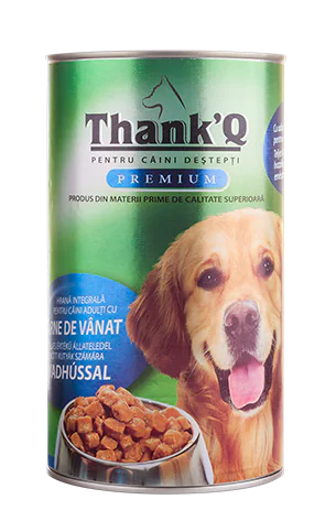 Thank’Q Zvěřina krmivo v konzervě pro psa 1240 g