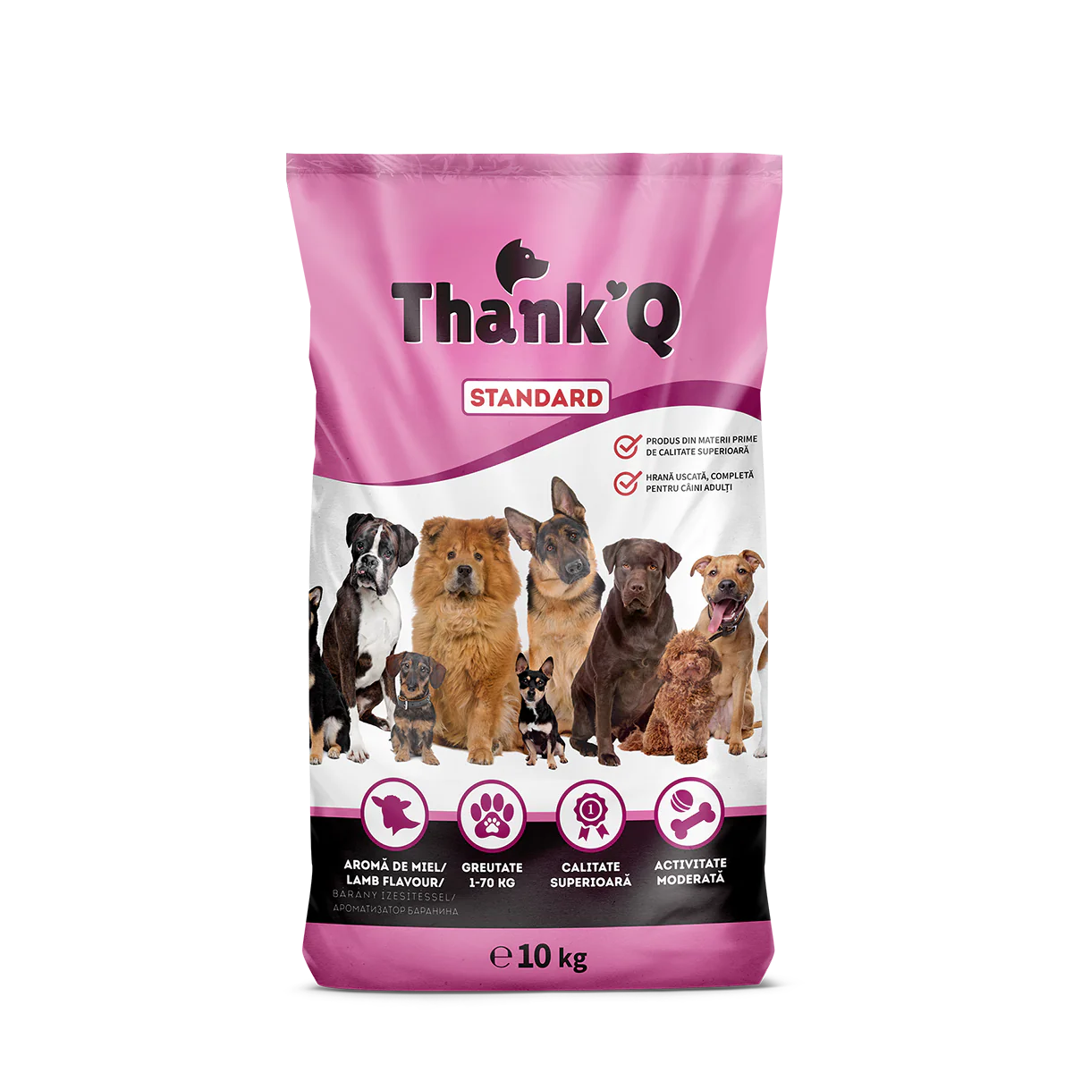 Thank’Q STANDARD Jehněčí suché krmivo pro psa 10 kg